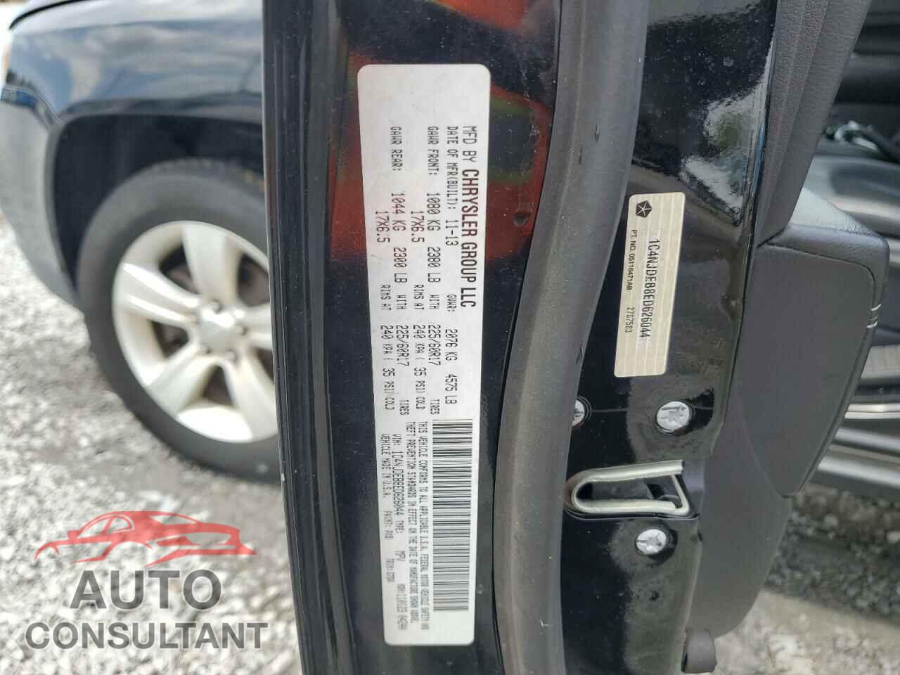 JEEP COMPASS 2014 - 1C4NJDEB8ED626044