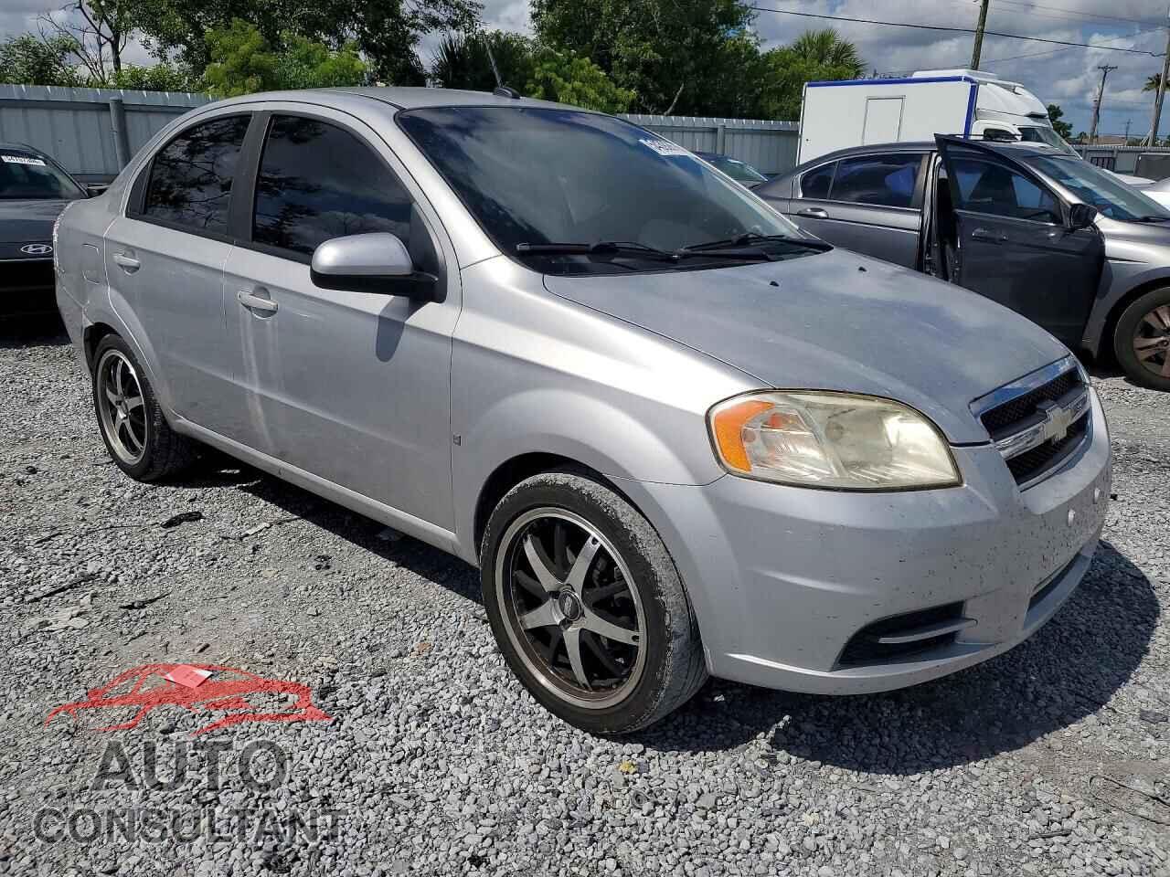 CHEVROLET AVEO 2009 - KL1TD56E89B361535