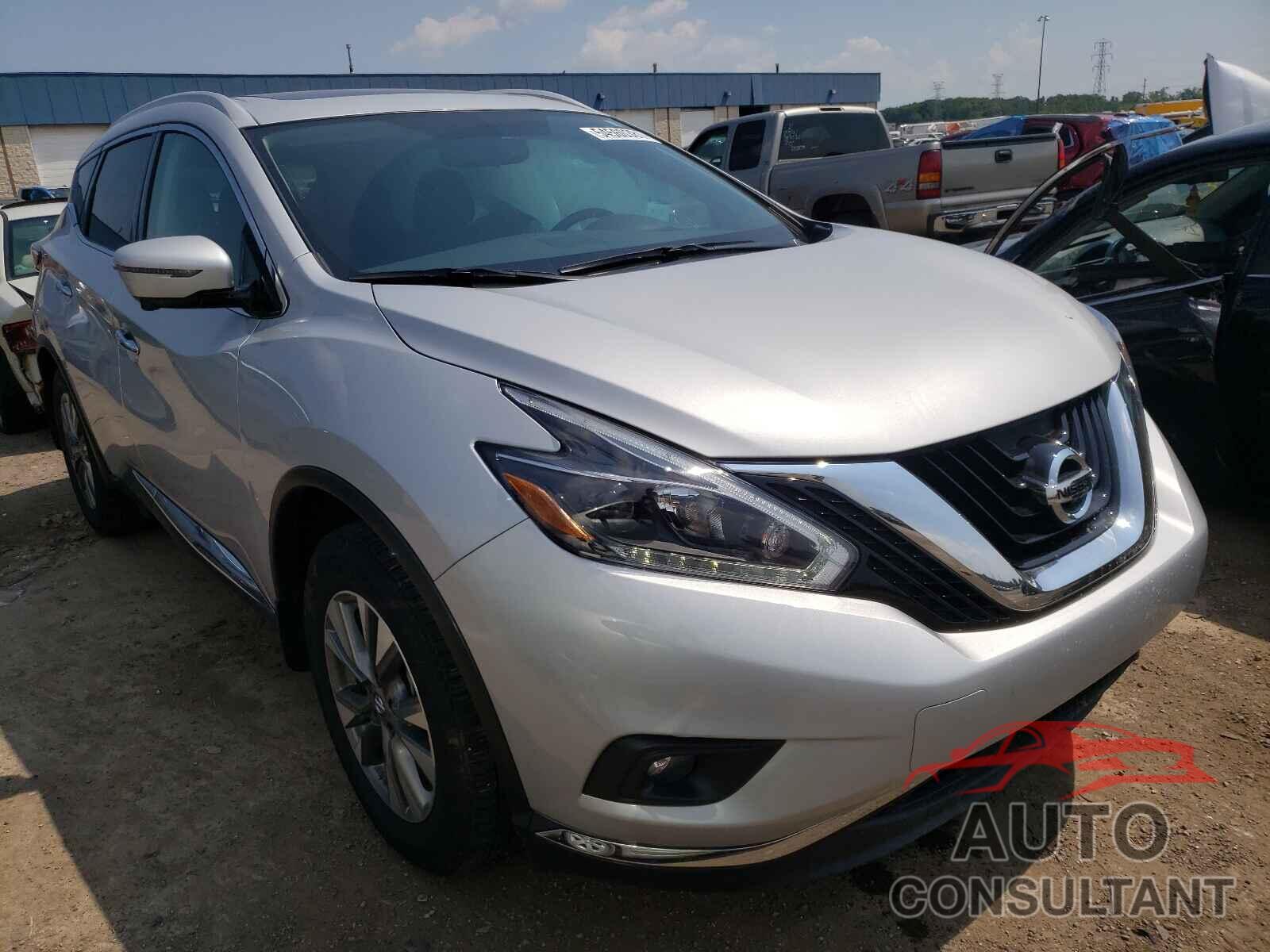 NISSAN MURANO 2018 - 5N1AZ2MH9JN178589