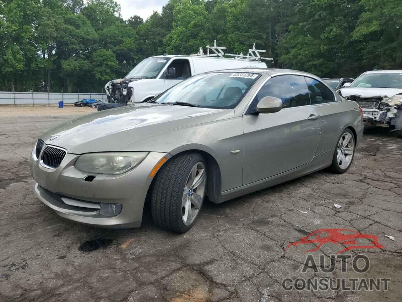 BMW 3 SERIES 2011 - WBADW3C56BE537547