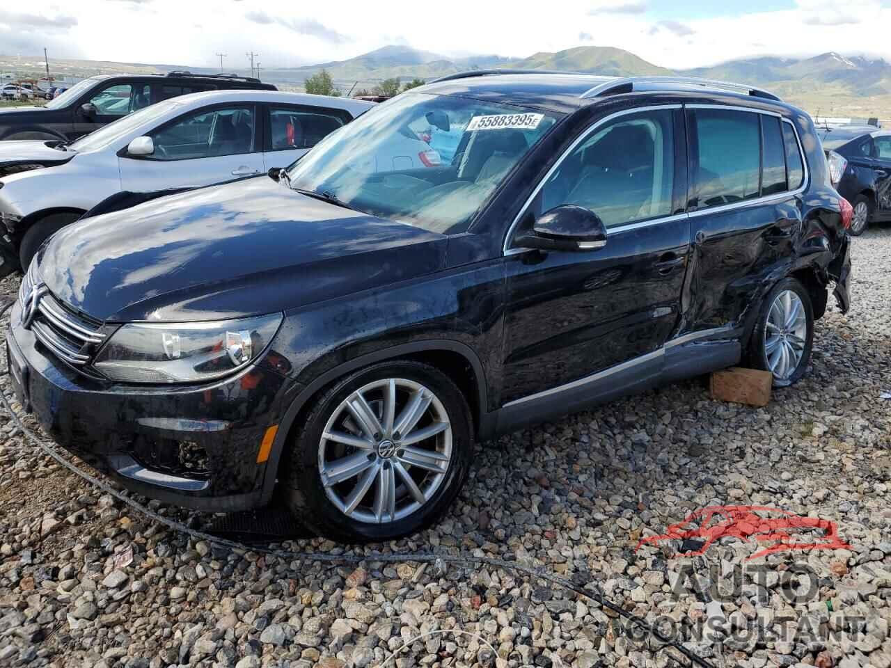 VOLKSWAGEN TIGUAN 2013 - WVGBV7AX4DW503592