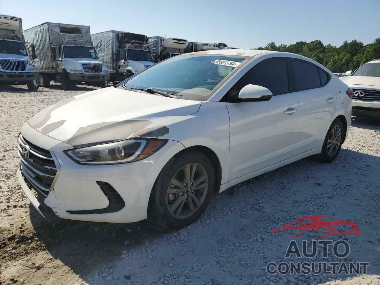 HYUNDAI ELANTRA 2018 - 5NPD84LF5JH301997