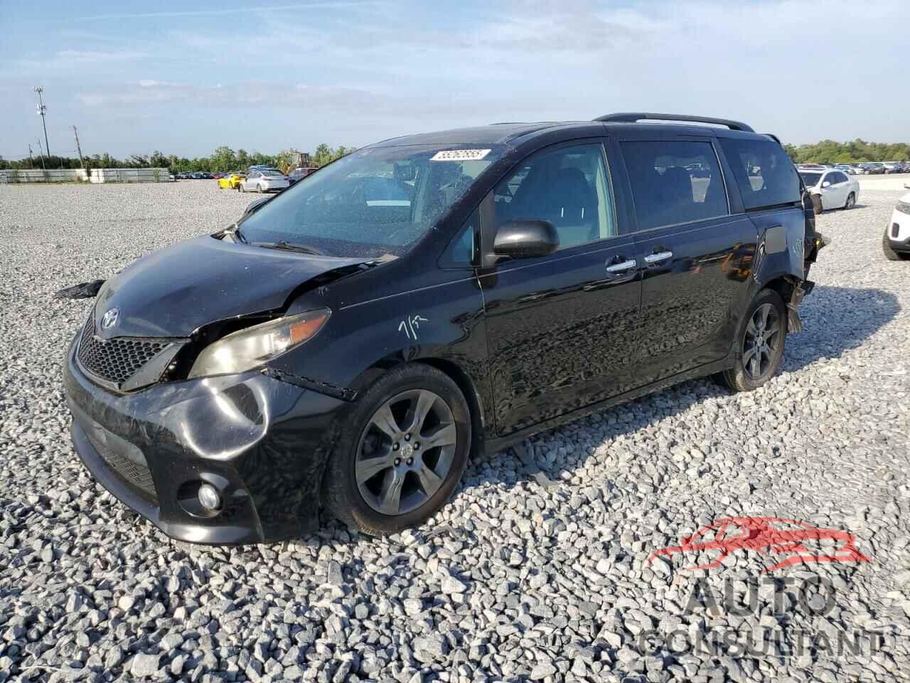 TOYOTA SIENNA 2014 - 5TDXK3DC1ES512689