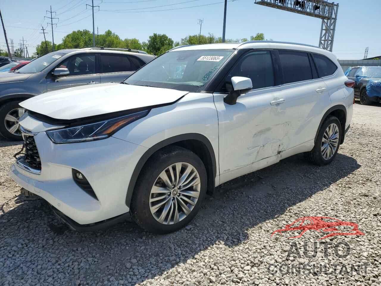 TOYOTA HIGHLANDER 2022 - 5TDEBRCH9NS083499