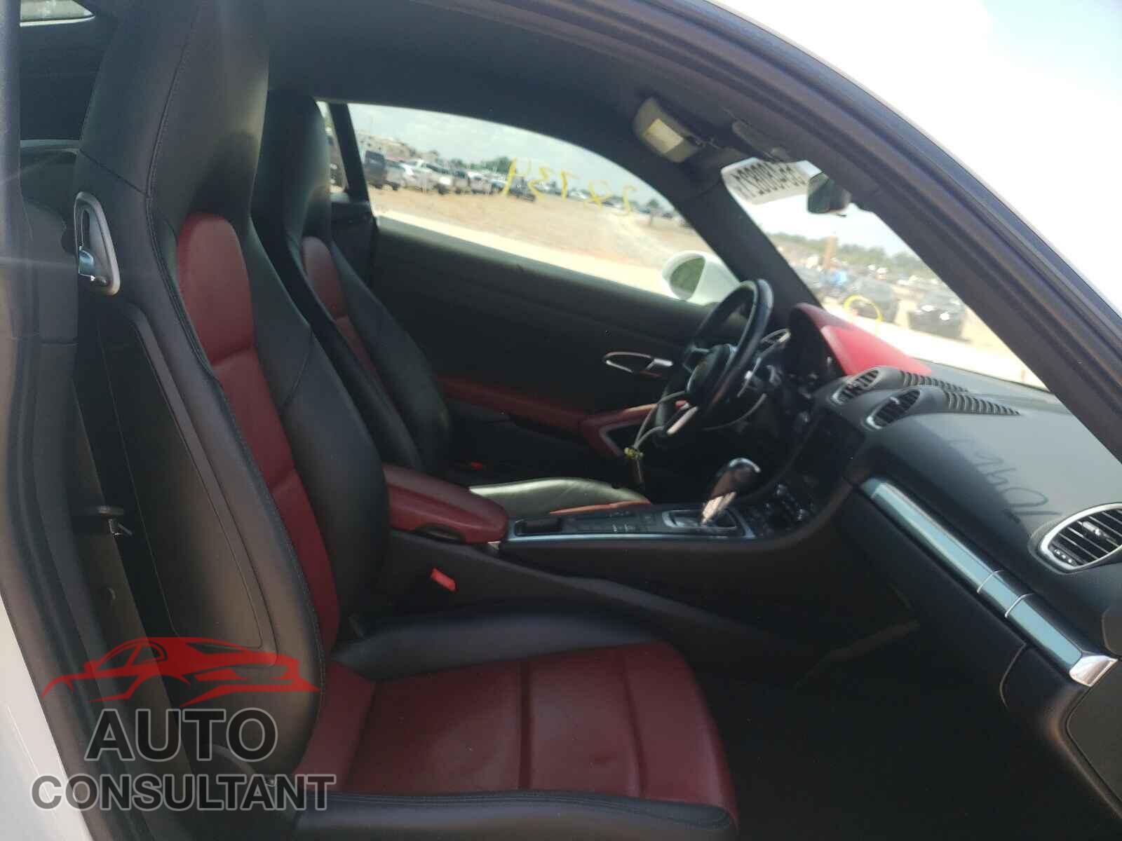PORSCHE CAYMAN 2017 - WP0AA2A81HS270467