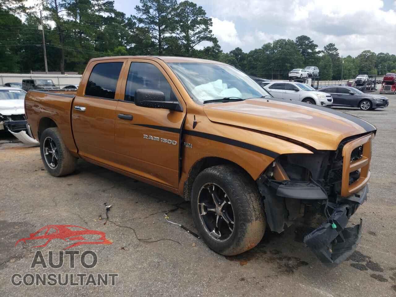 DODGE RAM 1500 2012 - 1C6RD6KT5CS309176