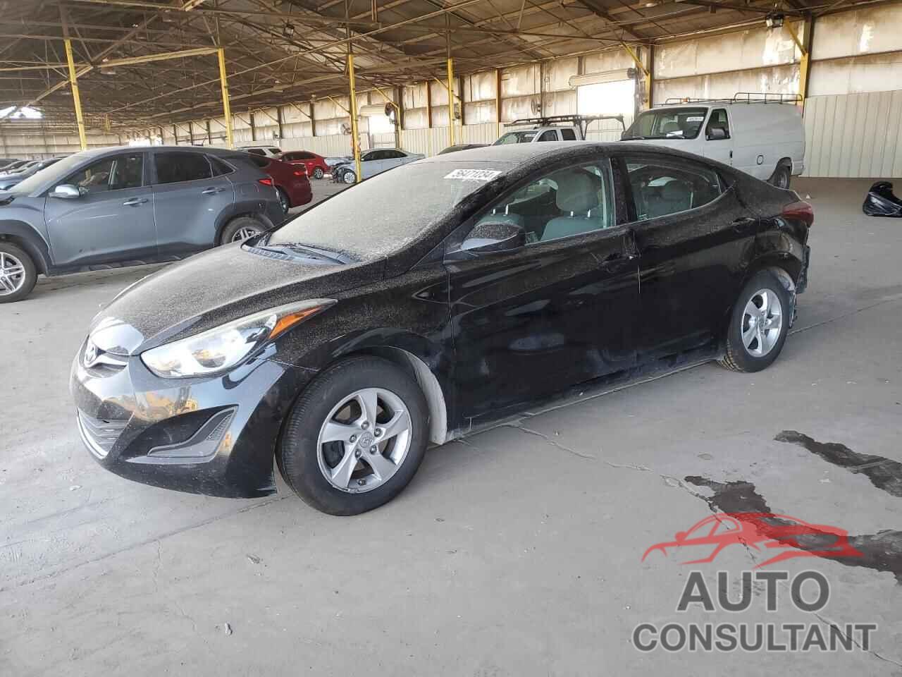 HYUNDAI ELANTRA 2014 - KMHDH4AE6EU172525