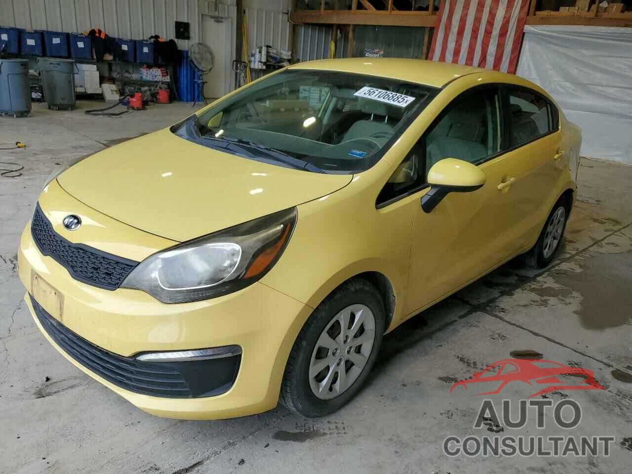 KIA RIO 2016 - KNADM4A31G6550088
