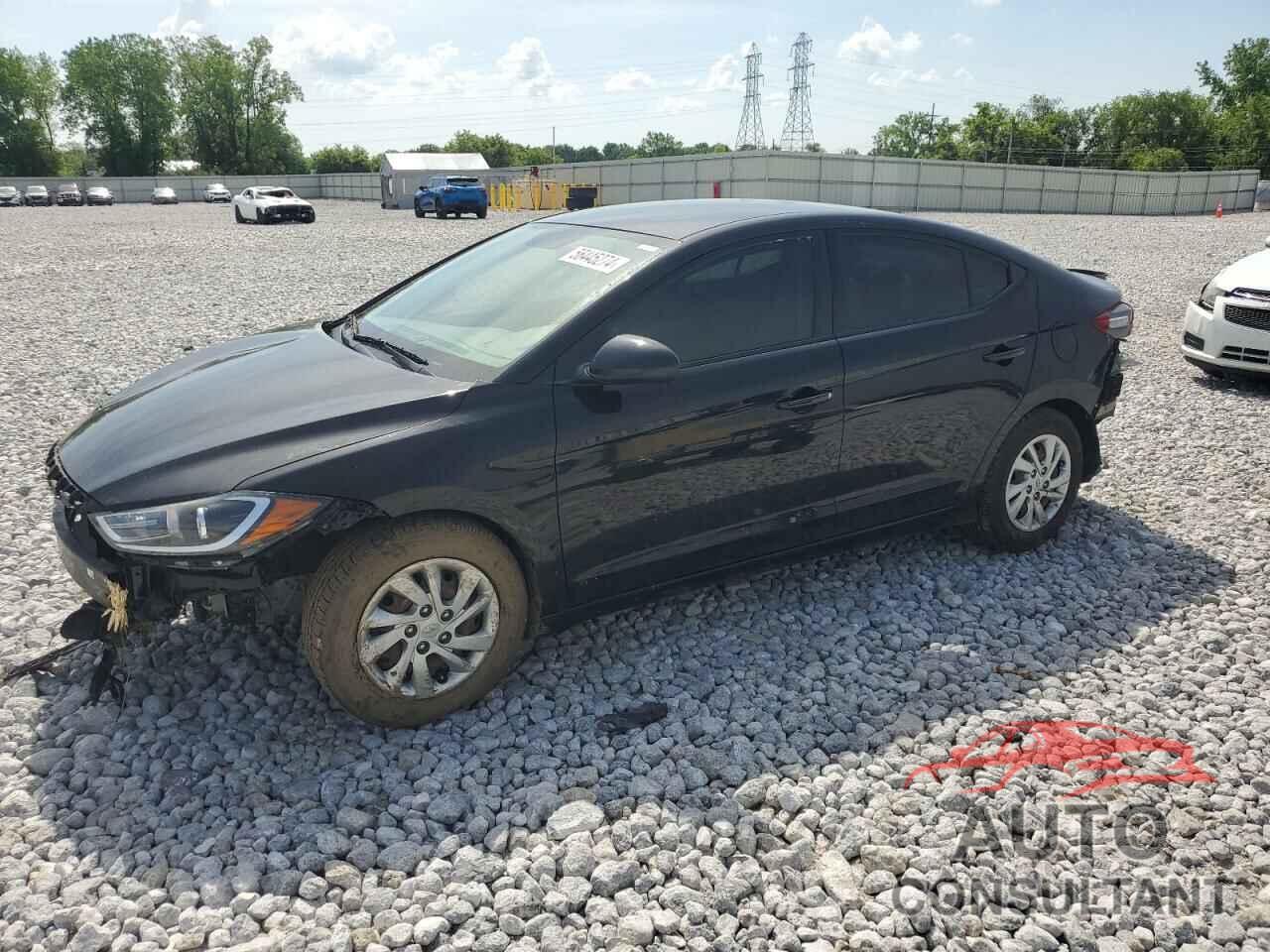 HYUNDAI ELANTRA 2018 - KMHD74LF4JU619789