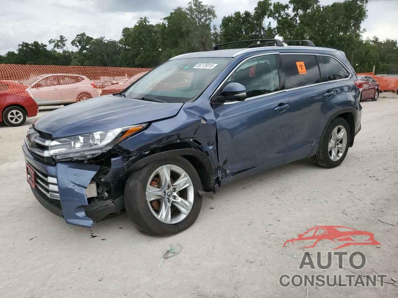 TOYOTA HIGHLANDER 2017 - 5TDDZRFH5HS424856