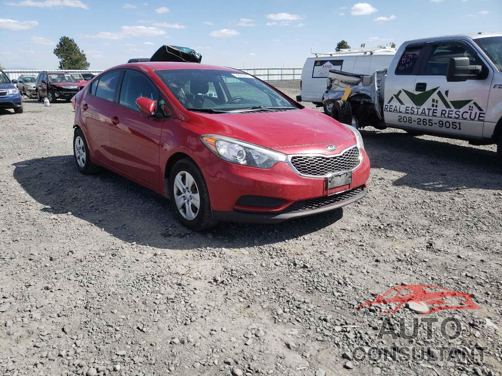 KIA FORTE 2016 - KNAFX4A64G5549131