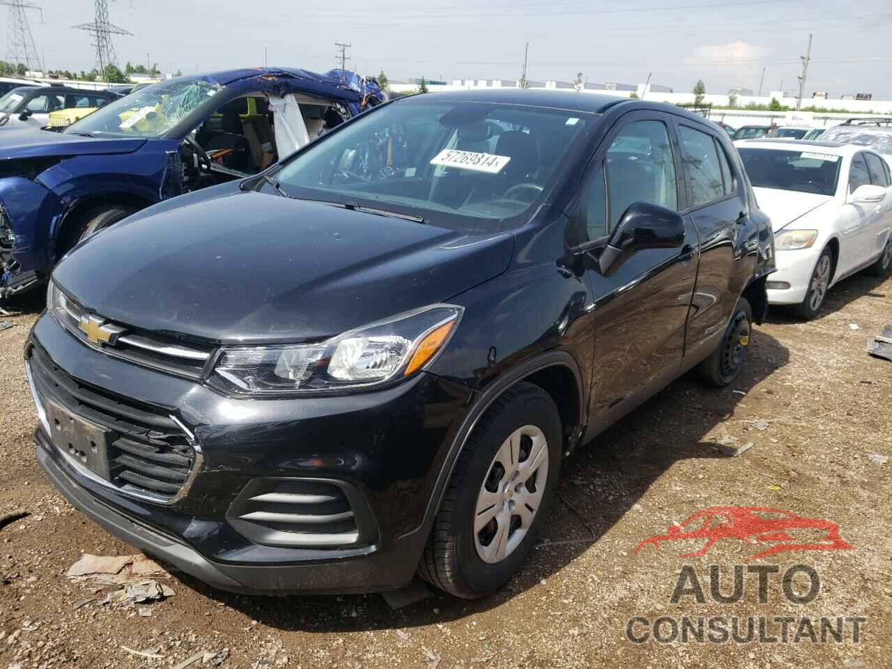 CHEVROLET TRAX 2018 - 3GNCJKSBXJL234517