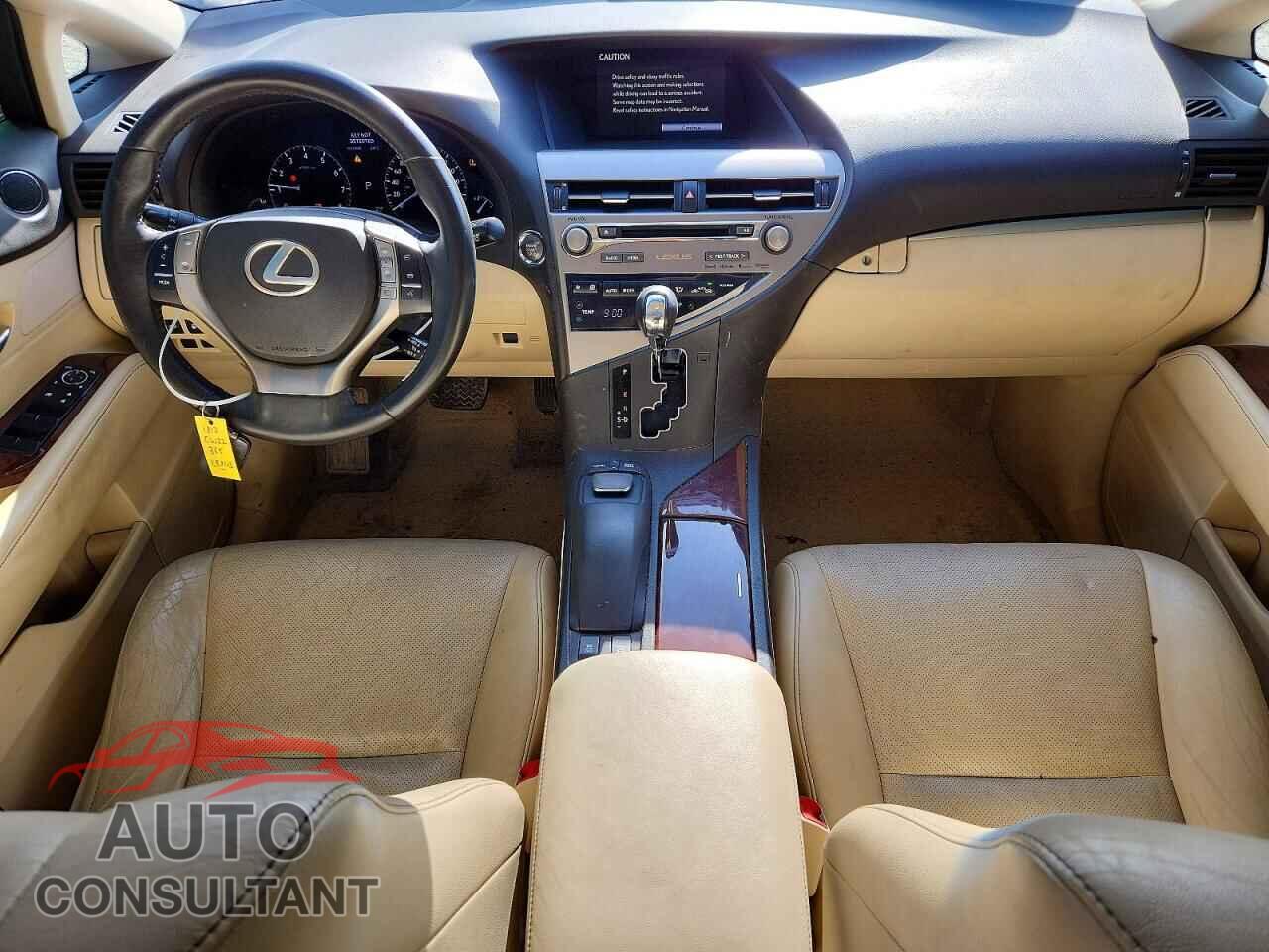 LEXUS RX350 2013 - 2T2BK1BA1DC160247