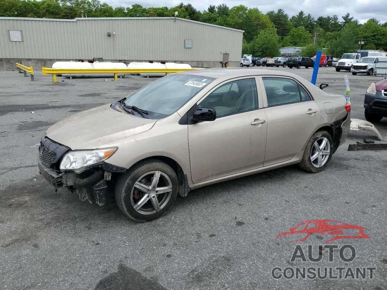 TOYOTA COROLLA 2009 - 1NXBU40E19Z050469