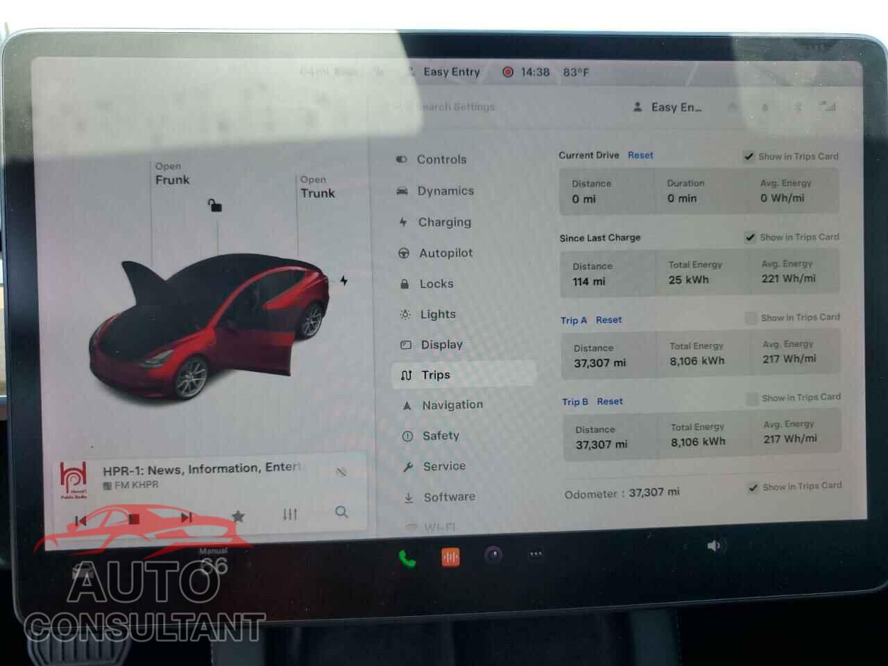 TESLA MODEL 3 2021 - 5YJ3E1EA5MF907436