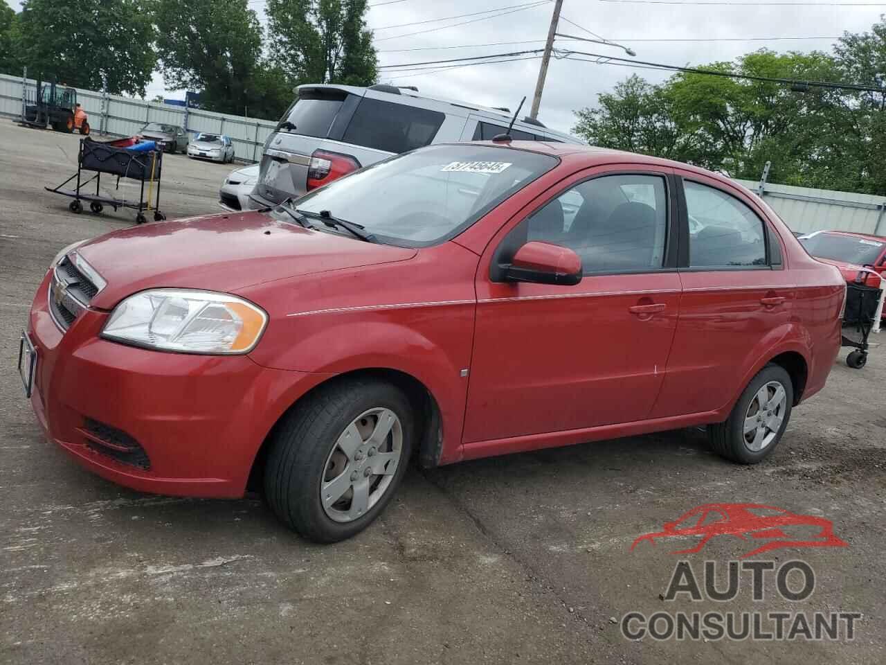 CHEVROLET AVEO 2009 - KL1TD56E49B341296