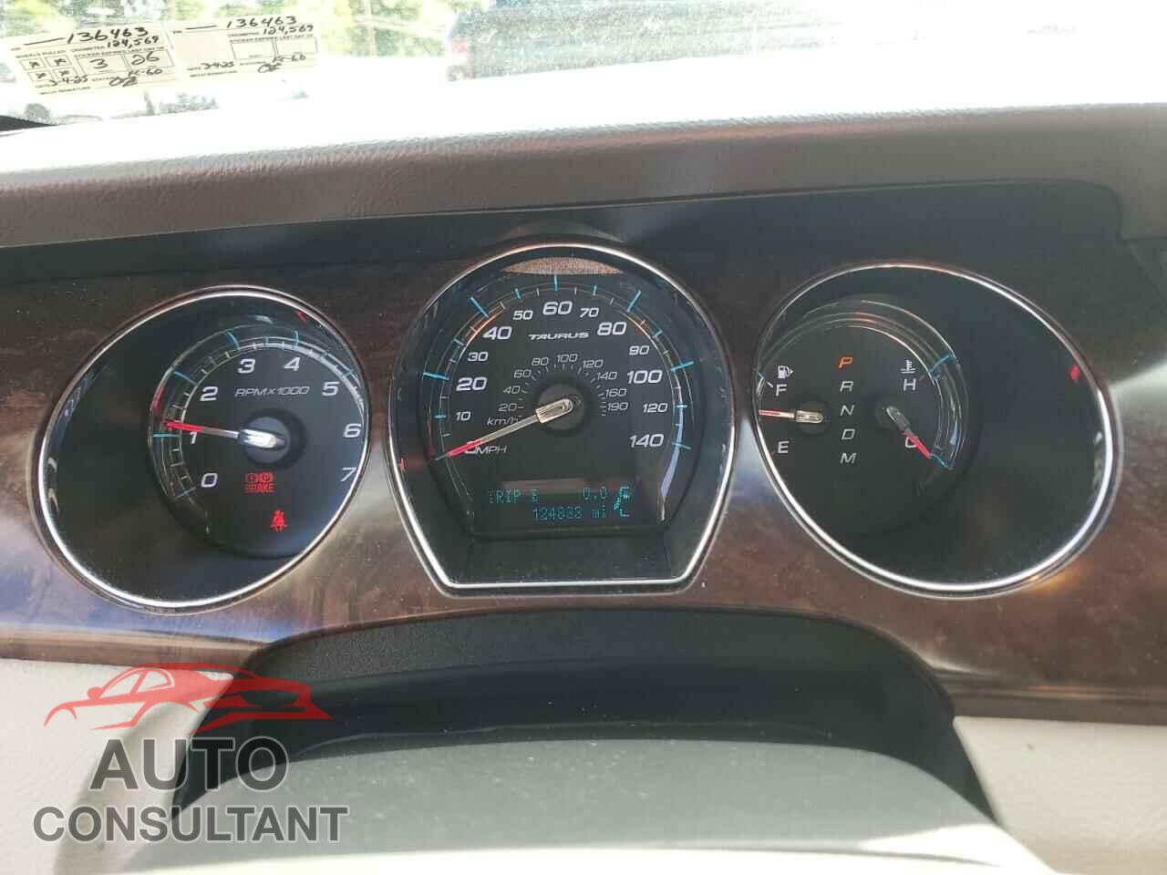FORD TAURUS 2012 - 1FAHP2FW6CG136463
