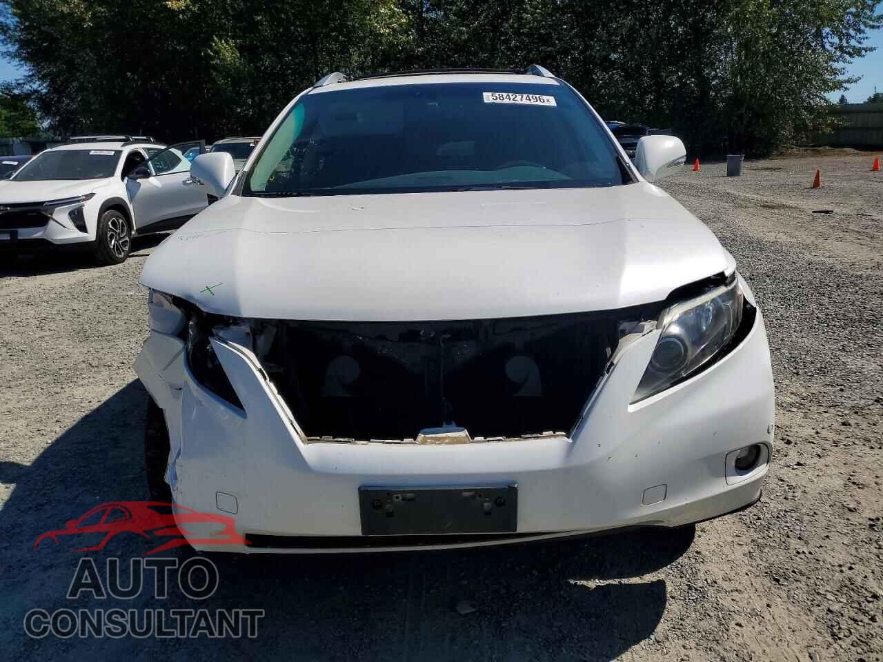 LEXUS RX350 2011 - 2T2BK1BA0BC112168