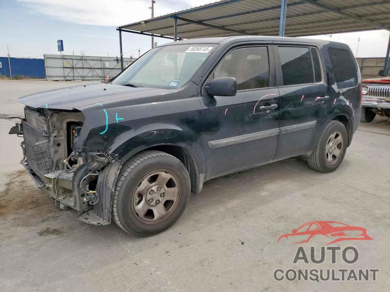 HONDA PILOT 2012 - 5FNYF3H26CB008635