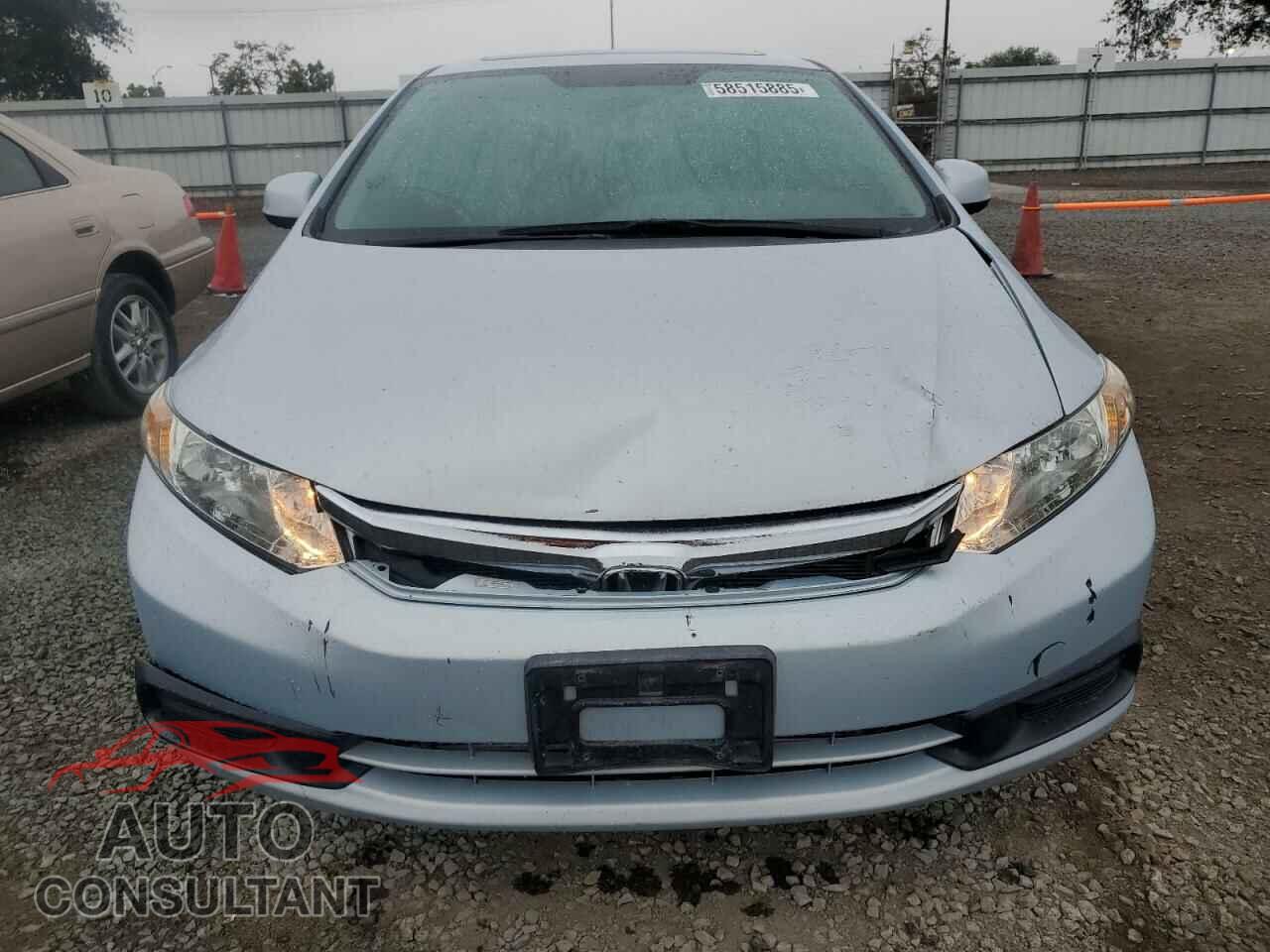 HONDA CIVIC 2012 - 2HGFB2F87CH502860