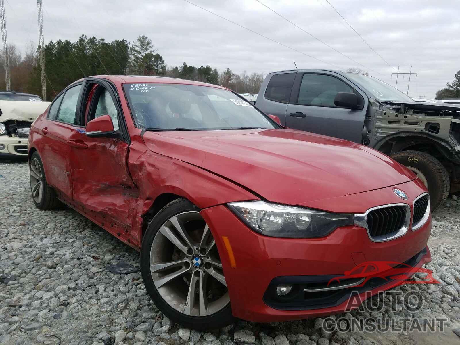 BMW 3 SERIES 2016 - WBA8E9G50GNT85001