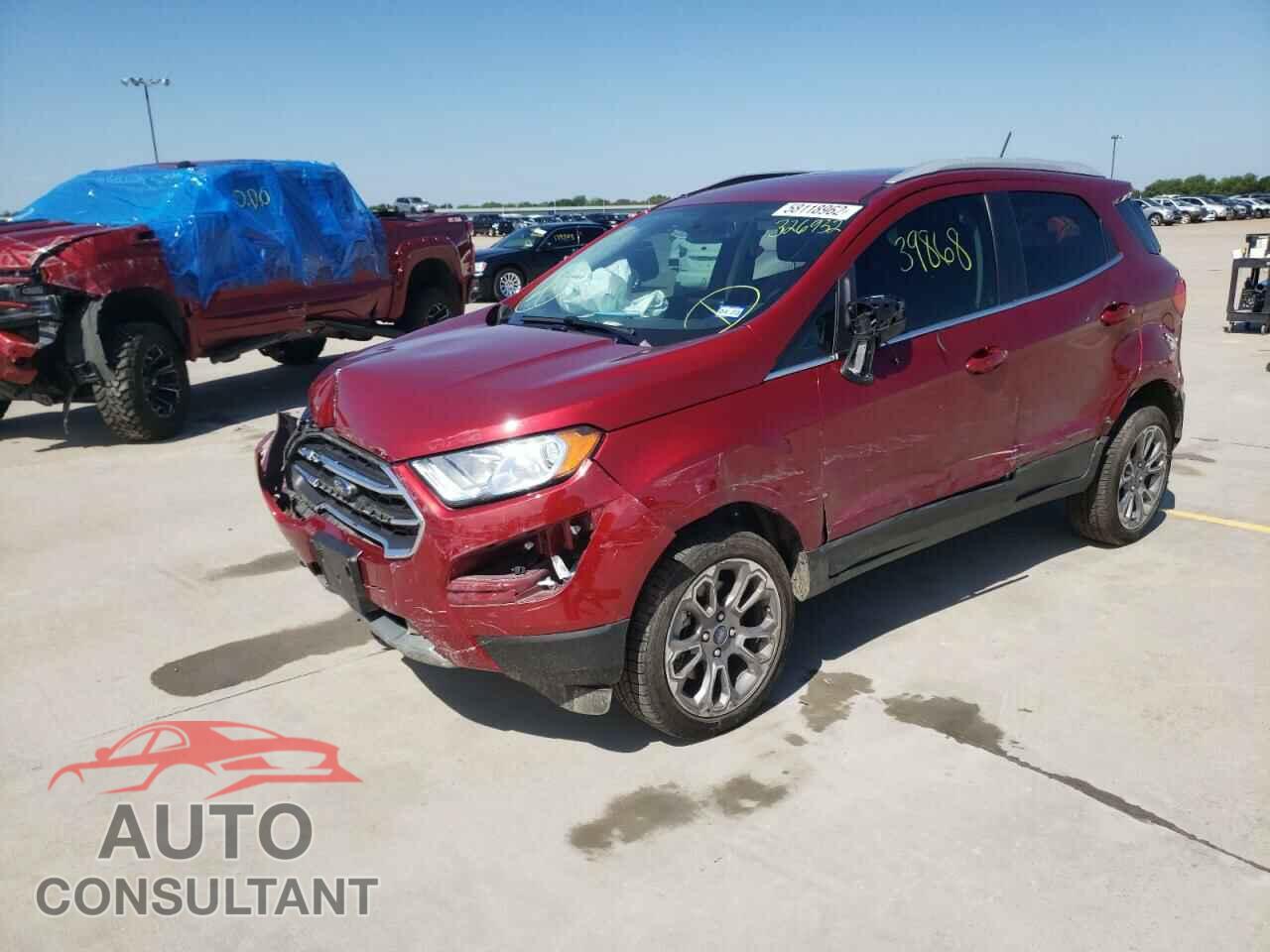 FORD ECOSPORT 2020 - MAJ6S3KL3LC326932