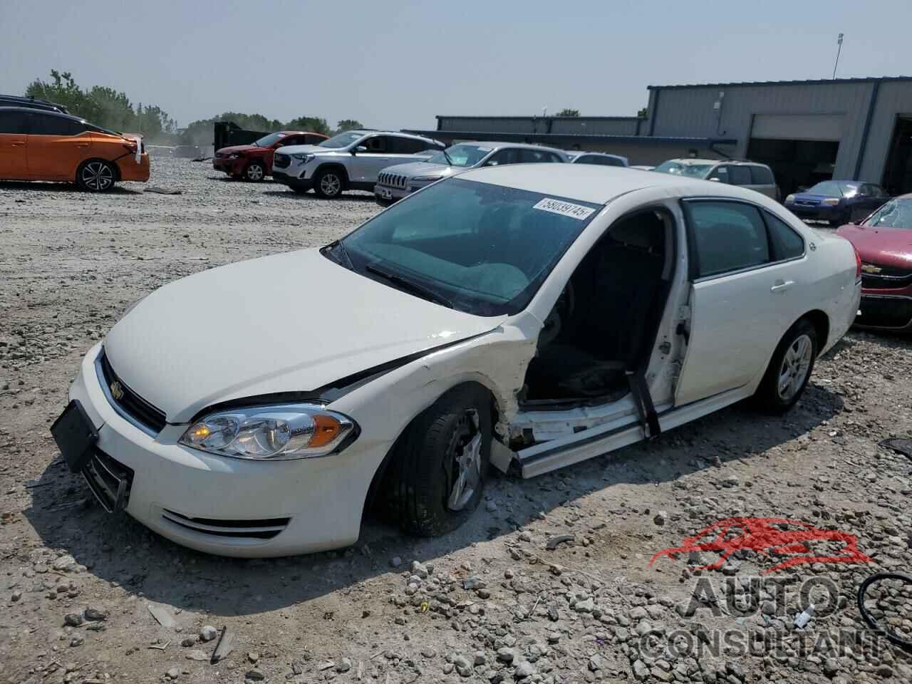 CHEVROLET IMPALA 2009 - 2G1WB57K291155152