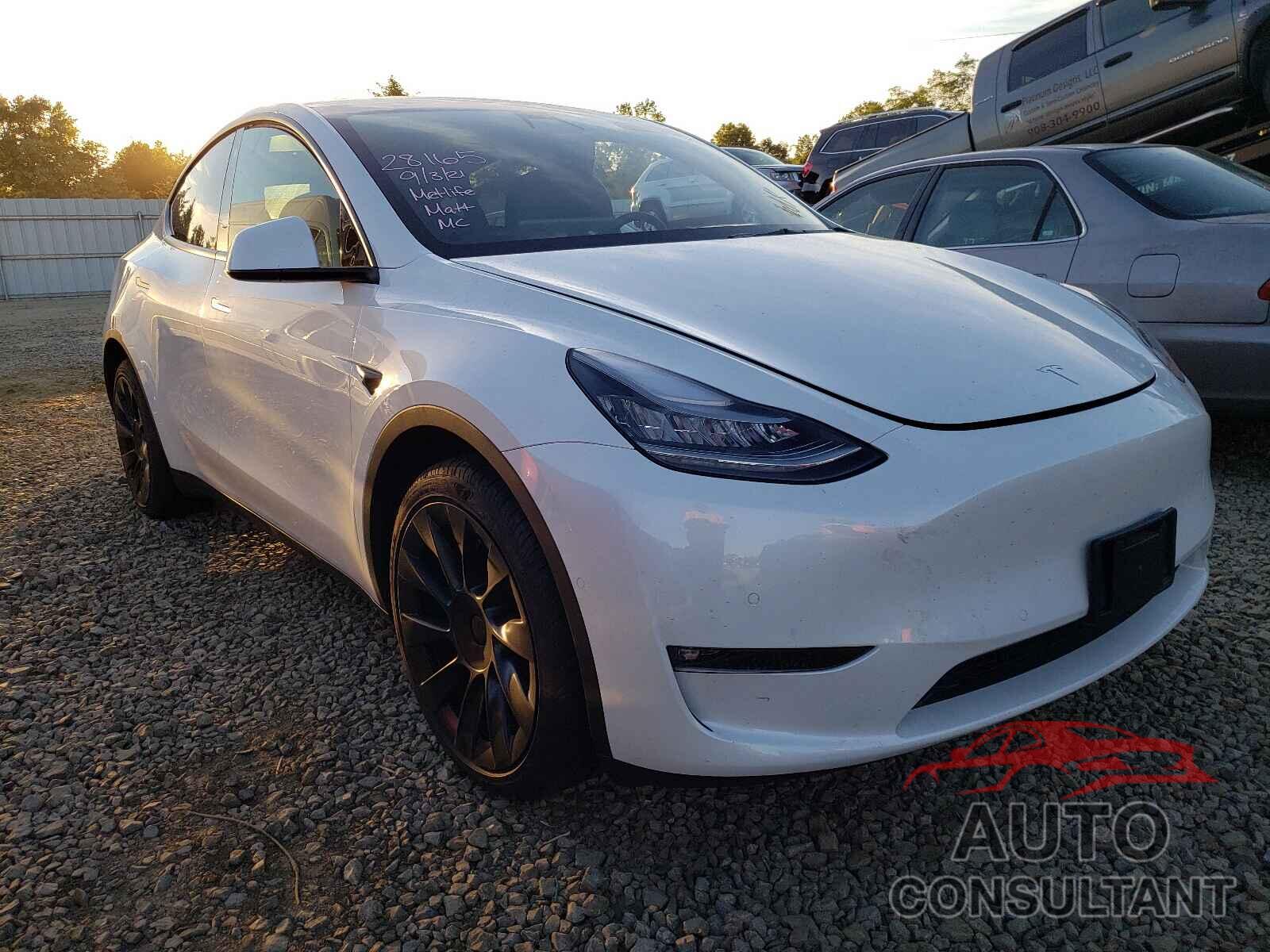 TESLA MODEL Y 2021 - 5YJYGDEE8MF115446