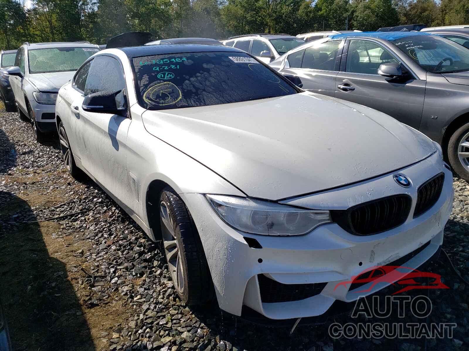 BMW 4 SERIES 2017 - WBA4R9C5XHK878065