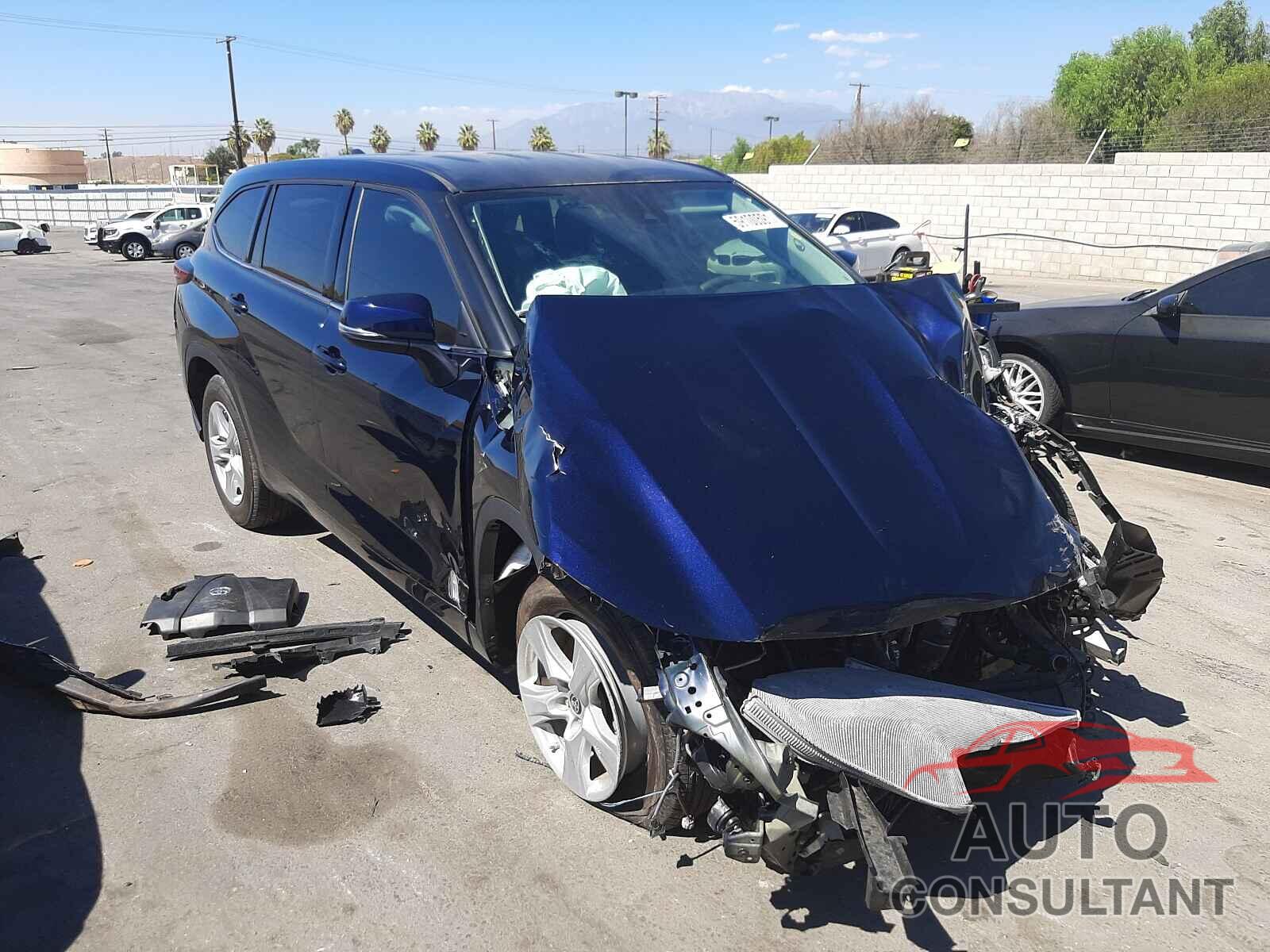 TOYOTA HIGHLANDER 2020 - 5TDCZRAHXLS016901