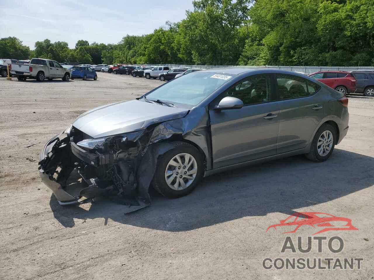 HYUNDAI ELANTRA 2019 - KMHD74LF0KU864784