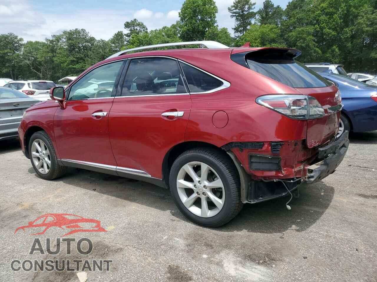 LEXUS RX350 2012 - 2T2ZK1BA7CC070064