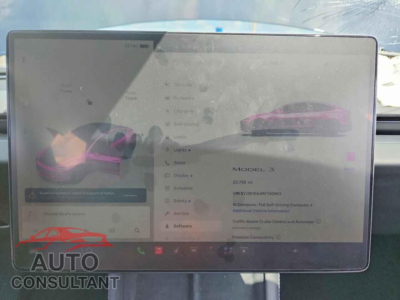 TESLA MODEL 3 2024 - 5YJ3E1EA4RF740963