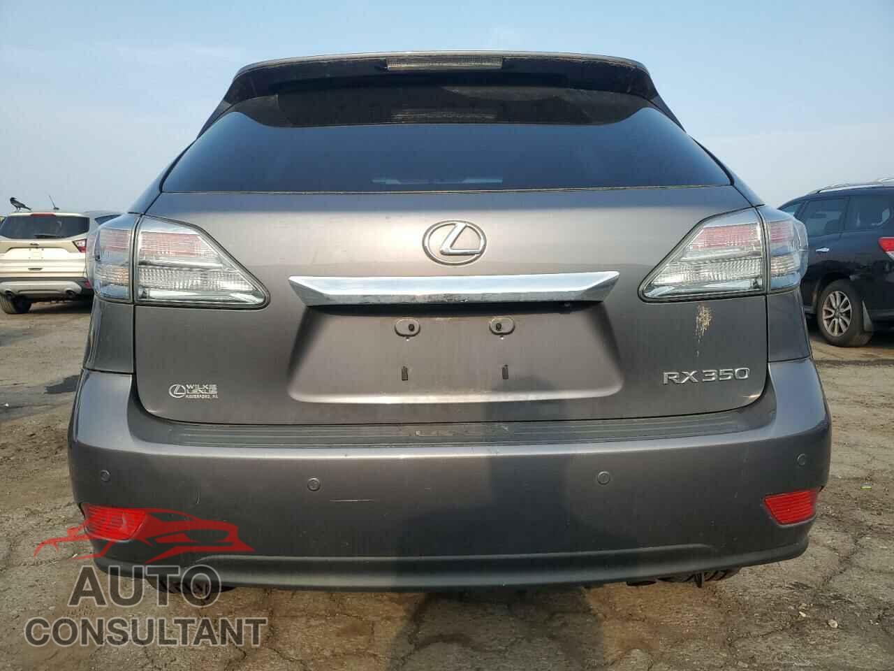 LEXUS RX350 2012 - 2T2BK1BA9CC131450