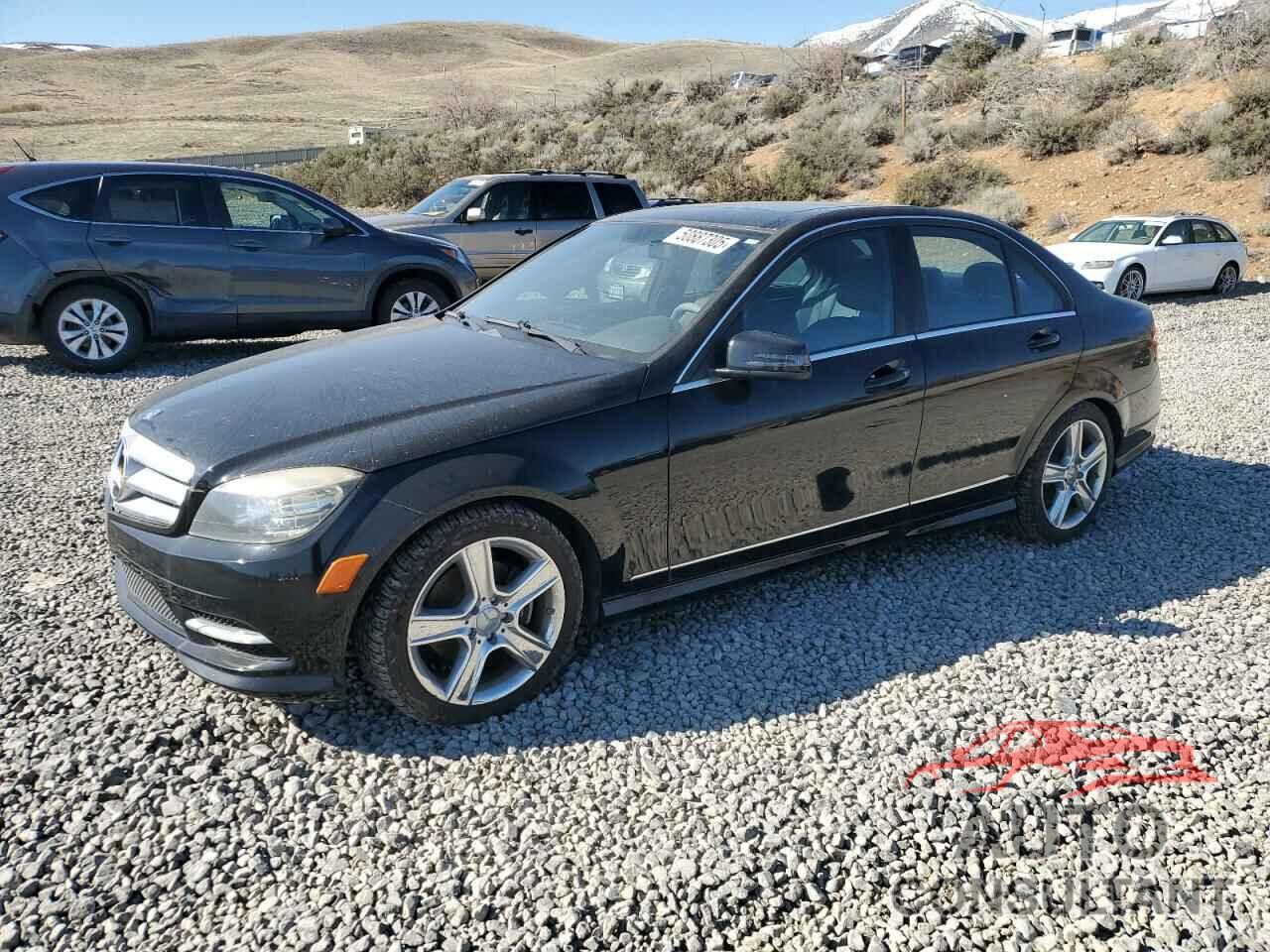 MERCEDES-BENZ C-CLASS 2011 - WDDGF5EB9BR134157