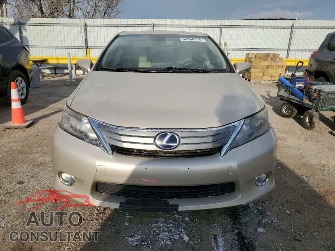 LEXUS HS 2011 - JTHBB1BAXB2045936