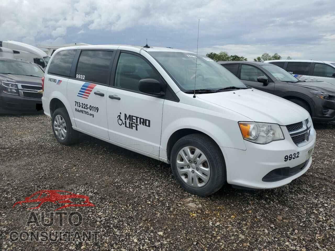DODGE CARAVAN 2019 - 2C4RDGBG9KR524366
