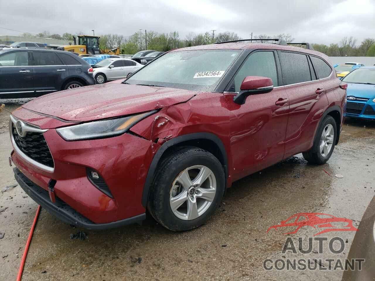 TOYOTA HIGHLANDER 2021 - 5TDZZRAH5MS534491