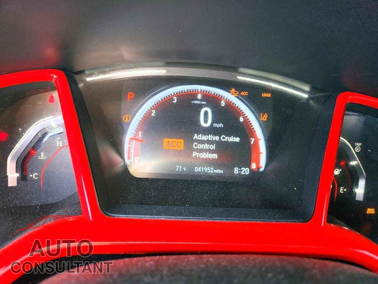HONDA CIVIC 2019 - 2HGFC2F88KH590118