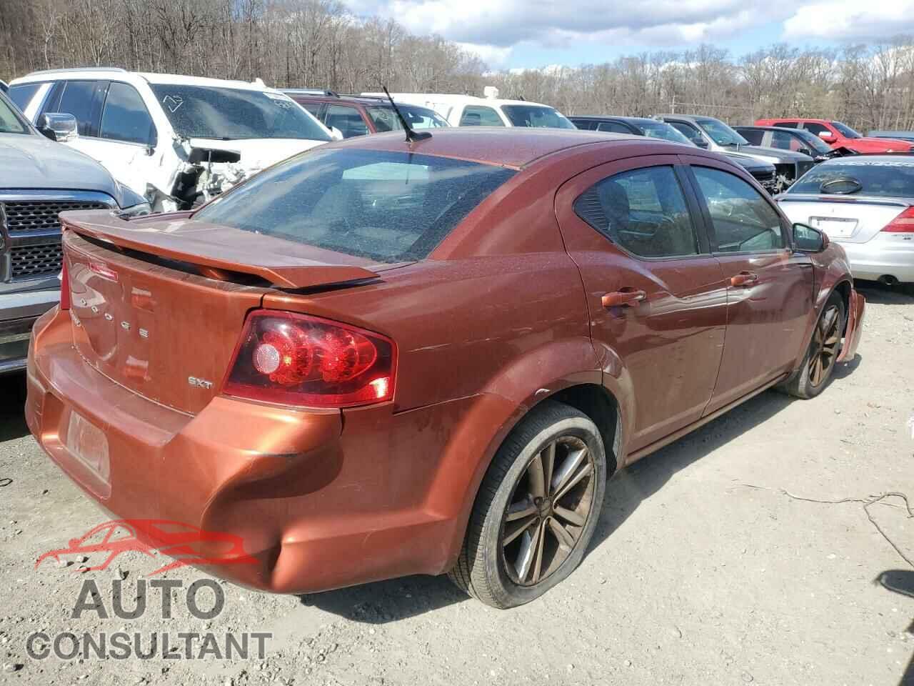 DODGE AVENGER 2012 - 1C3CDZCB3CN198572