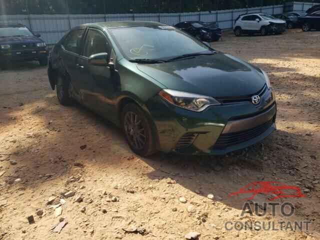 TOYOTA COROLLA 2016 - 2T1BURHE9GC743015