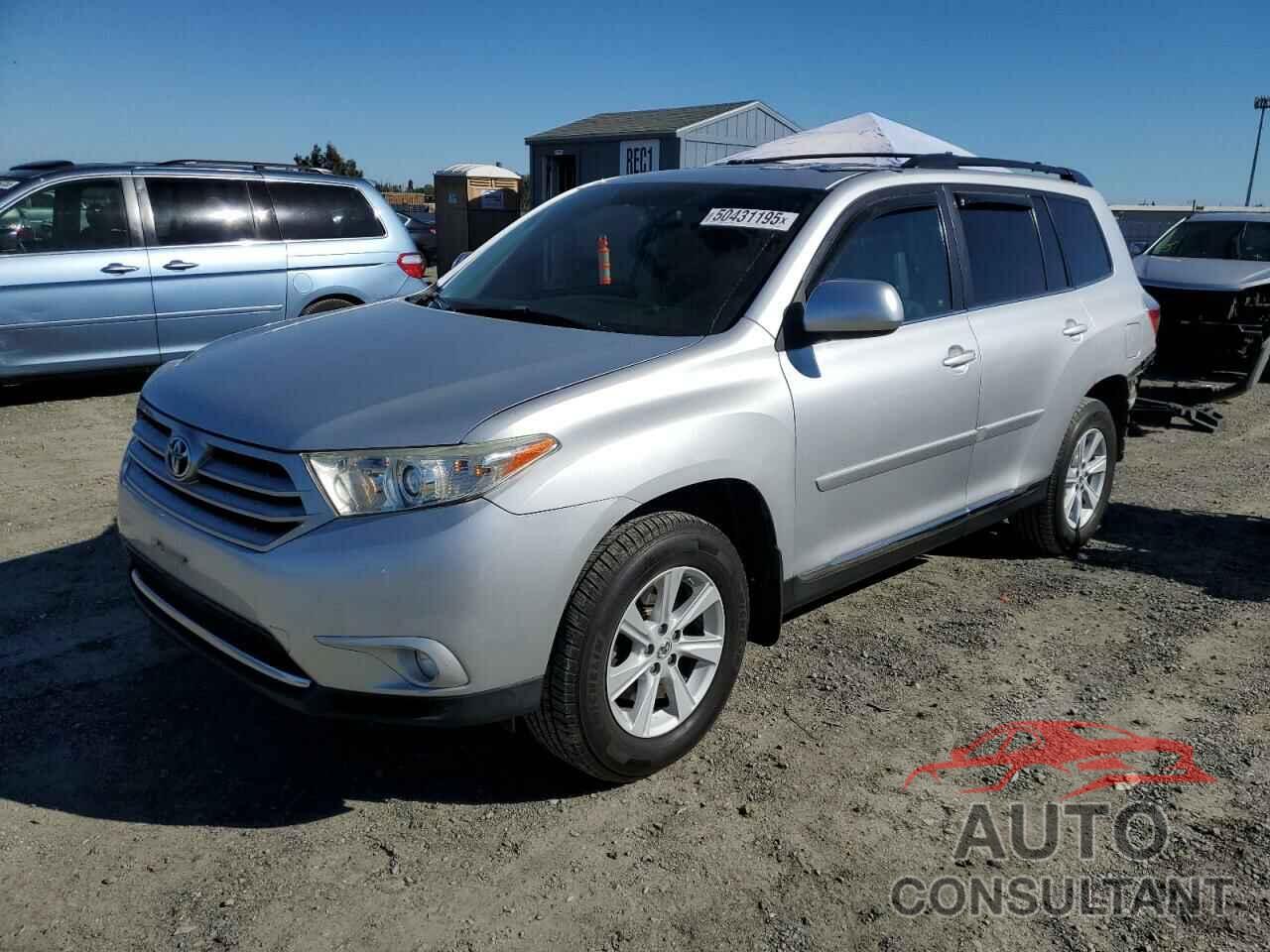 TOYOTA HIGHLANDER 2013 - 5TDBK3EH8DS248924