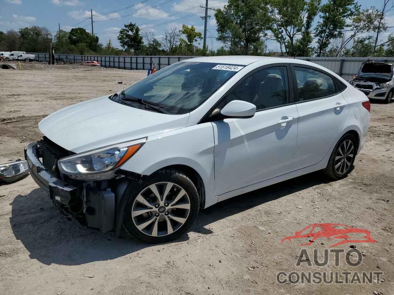 HYUNDAI ACCENT 2017 - KMHCT4AEXHU283710