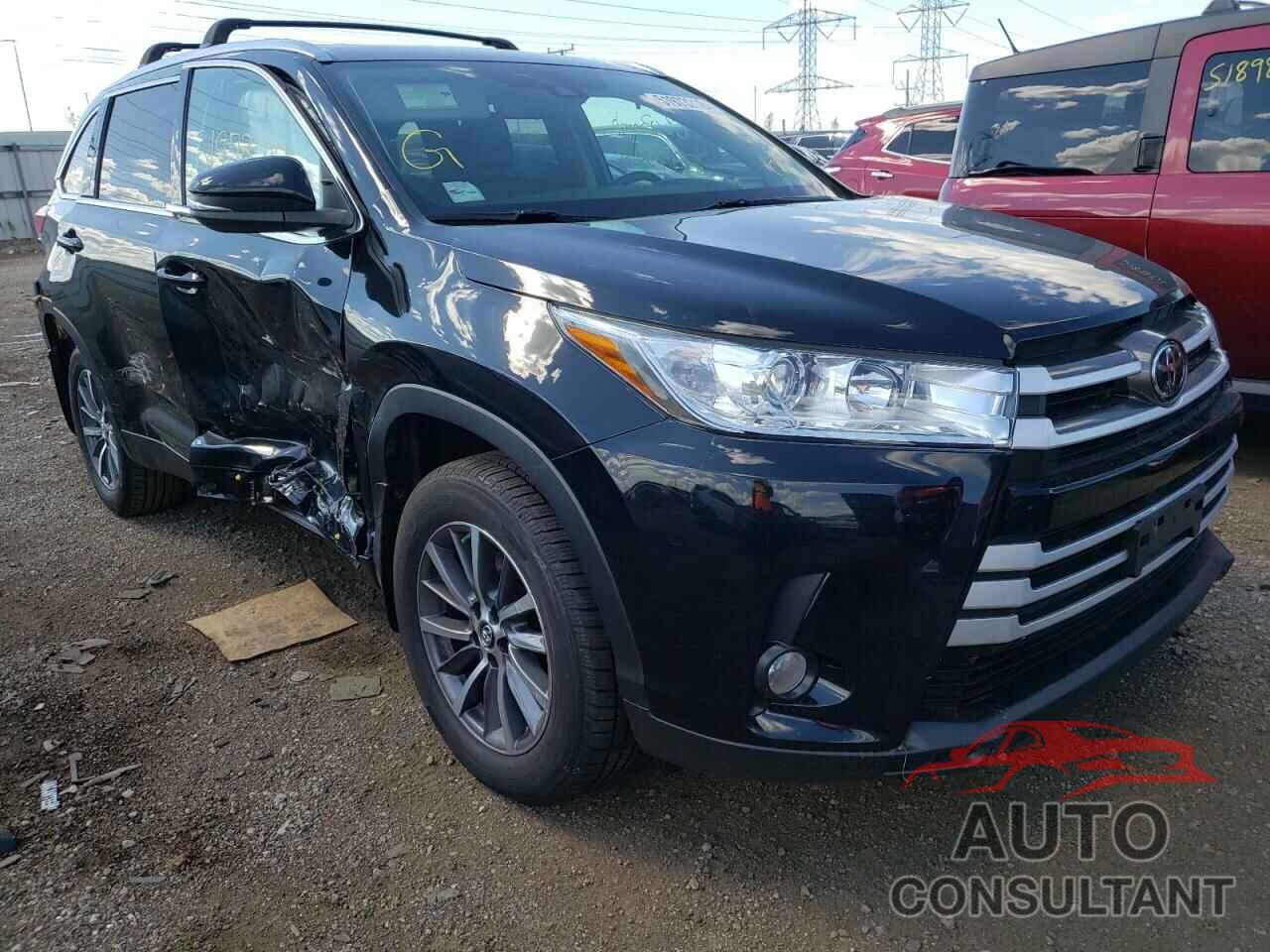 TOYOTA HIGHLANDER 2019 - 5TDJZRFH5KS595181