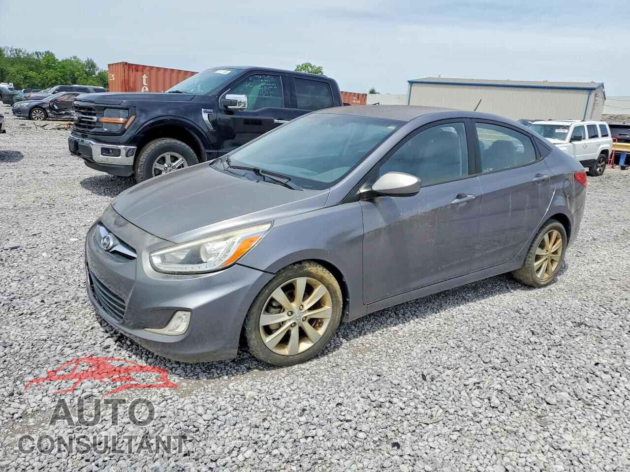 HYUNDAI ACCENT 2014 - KMHCU4AE7EU605485