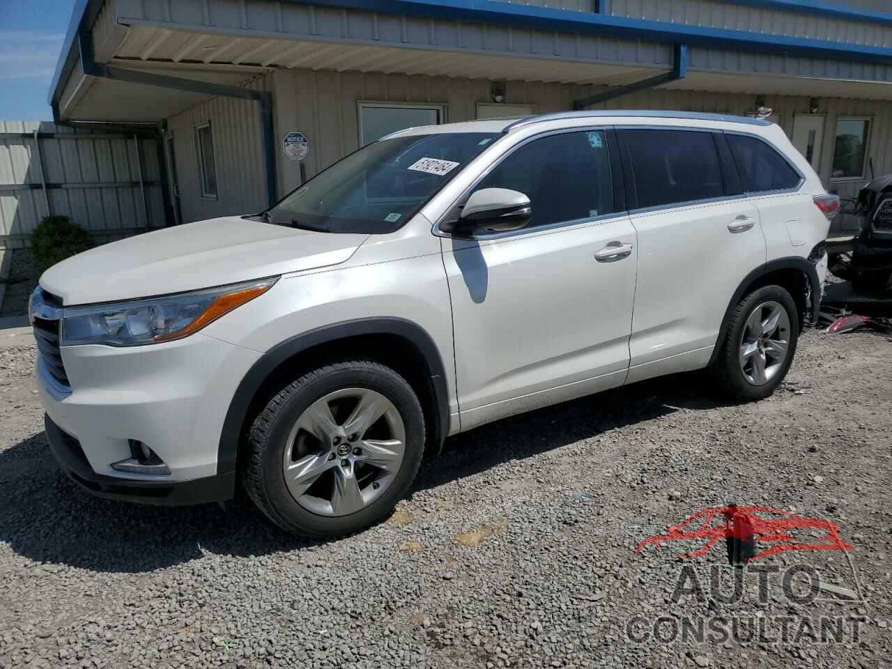 TOYOTA HIGHLANDER 2016 - 5TDDKRFH7GS301773