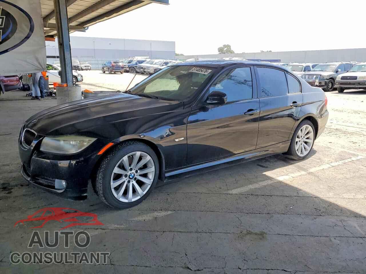 BMW 3 SERIES 2011 - WBAPH5C54BF093582