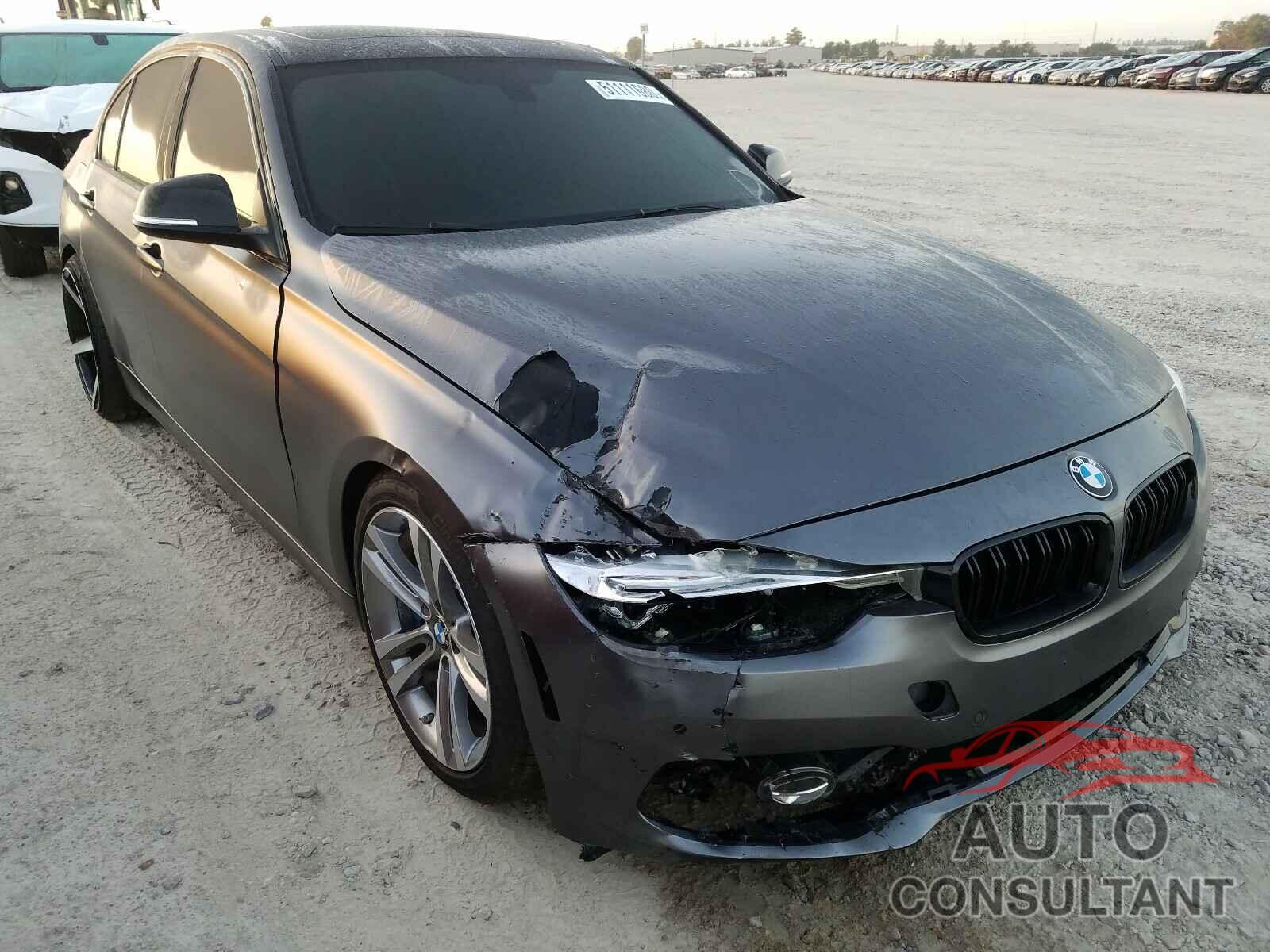 BMW 3 SERIES 2016 - WBA8B7G57GNT14925