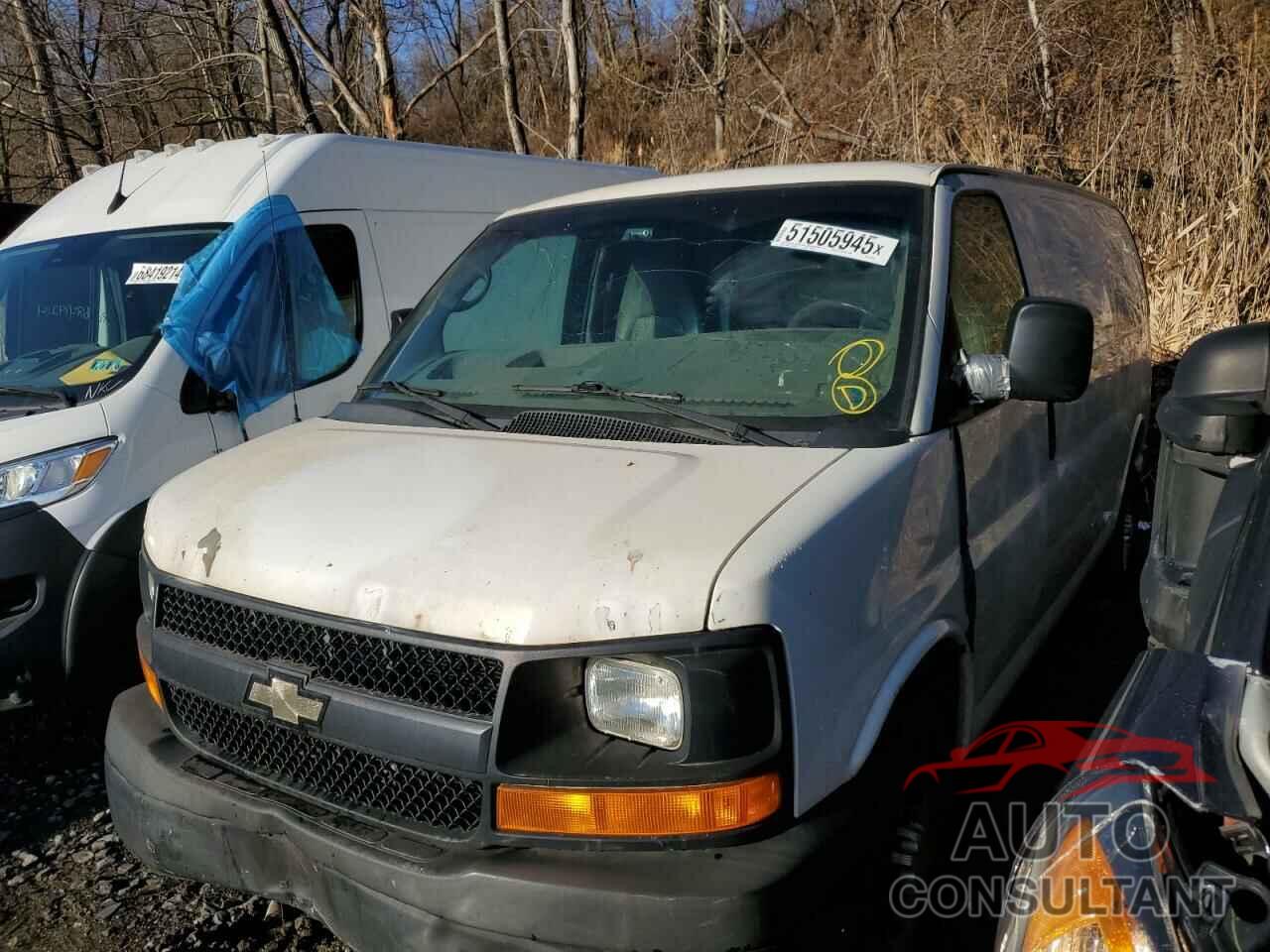 CHEVROLET EXPRESS 2011 - 1GCWGFCA3B1143776