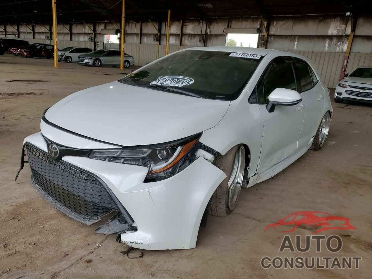TOYOTA COROLLA 2021 - JTNB4MBE5M3108305